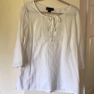 Lane Bryant BoHo Peasant Top 14/16